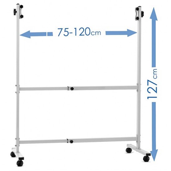 Statief Verstelbaar met wielen (75-1.20cm)