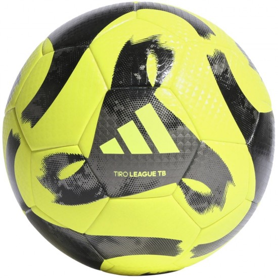 Training Bal Adidas Tiro League Thermal Bonded Geel/Zwart - Maat 5