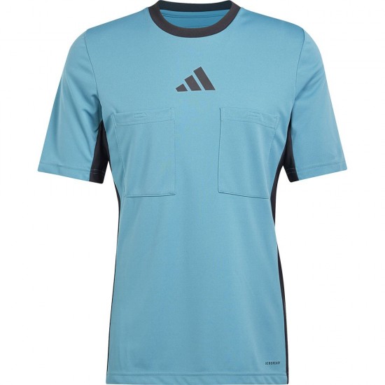 Adidas Shirt Referee 24 Korte Mouw - Arctic Fusion