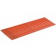 Slalom stangen 32mm - 170 cm (2-delig) - Set van 10 stuks - Rood